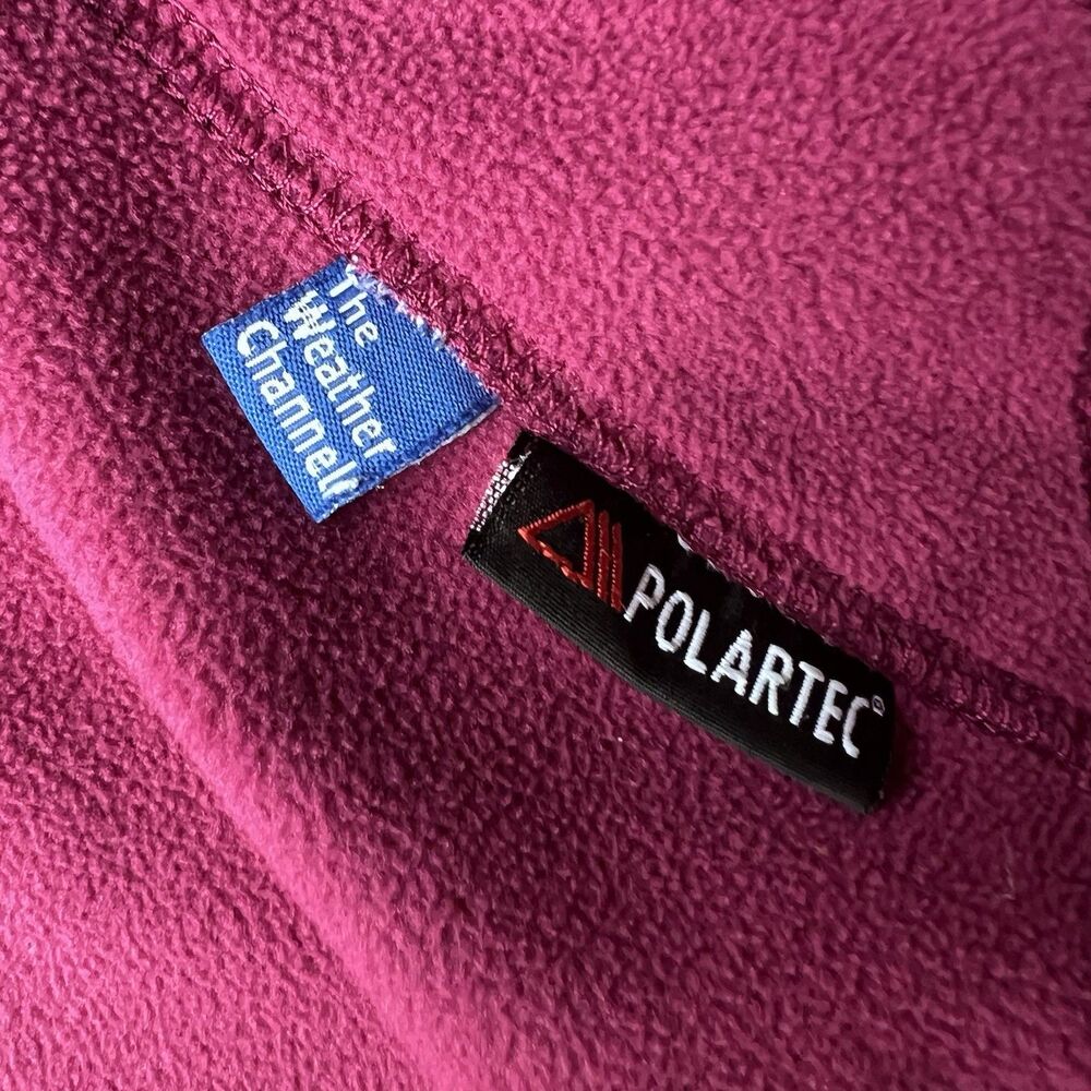 LL Bean The Weather Channel Polartec 3-in-1 Water Resistant Jacket Women's Large - Picture 9 of 10